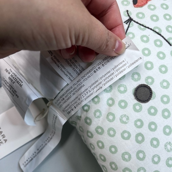 NWT Zara Kids Cute Animal Pillow - Picture 10 of 10